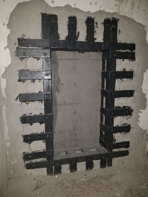 剪力墙开洞加固